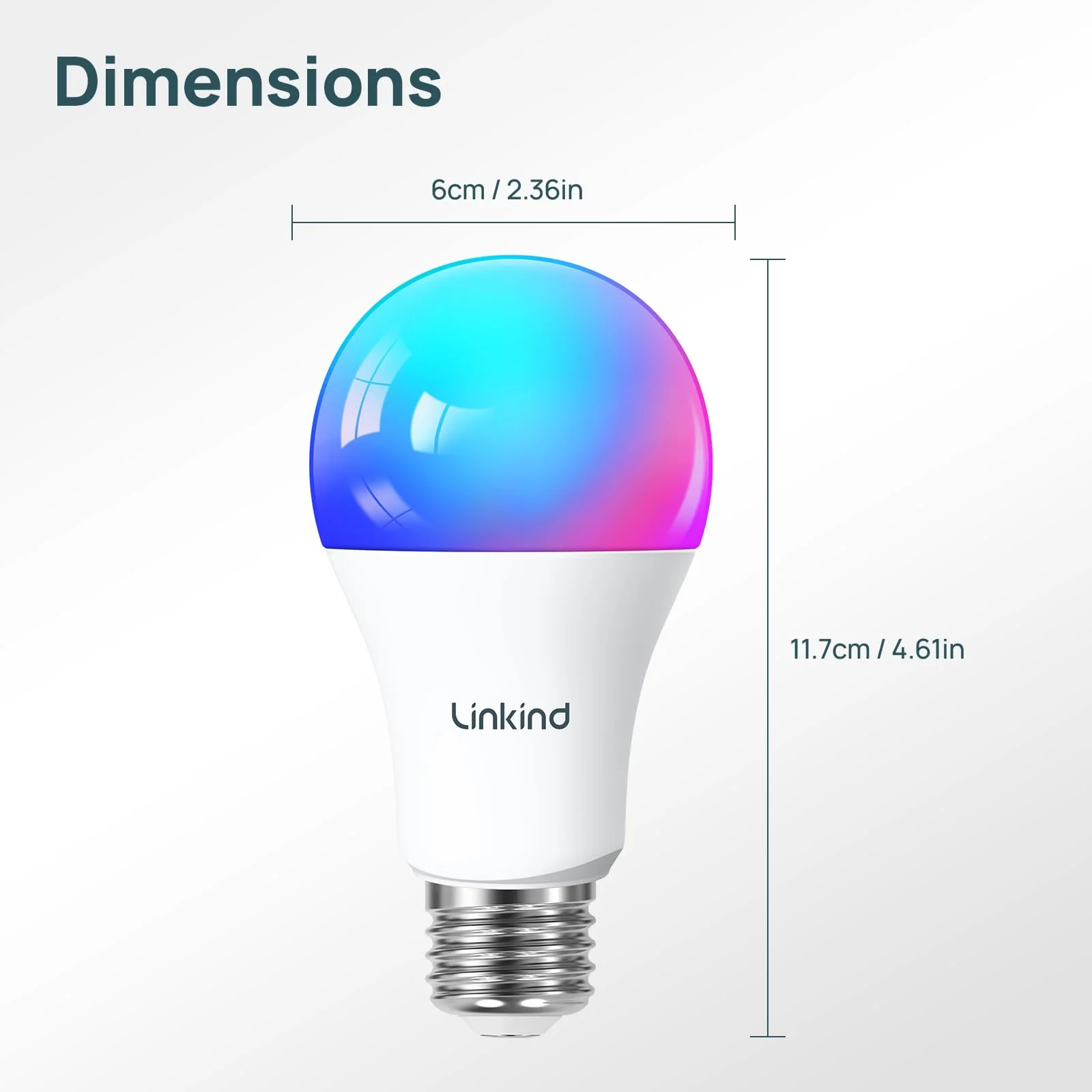 Linkind A19 Smart Light Bulbs - 1100 lumens - Image 10