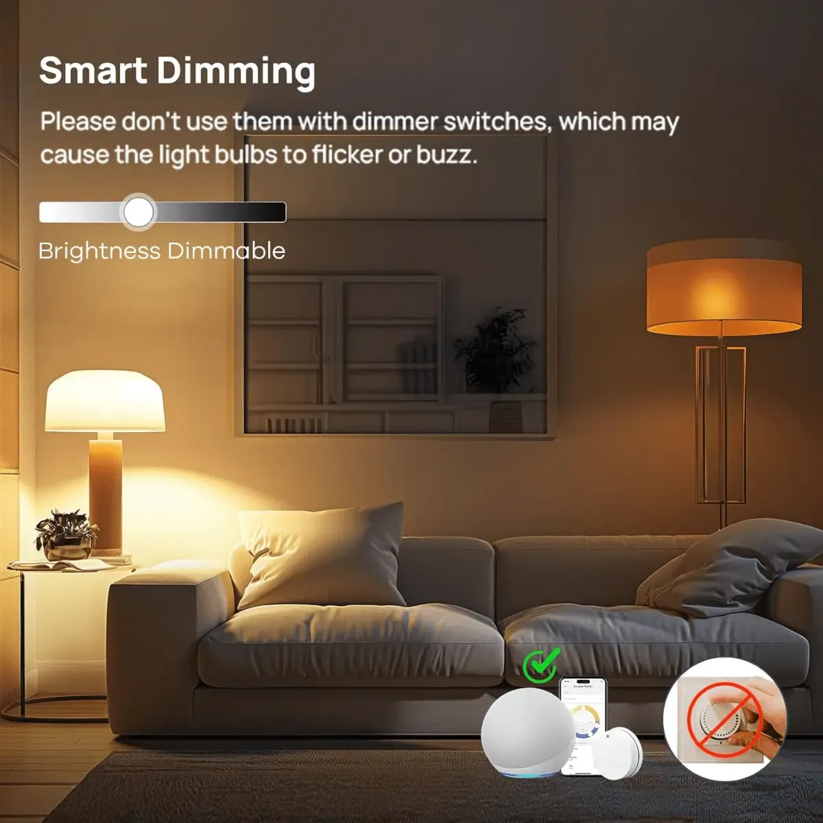 Linkind BR30 Smart Wi-Fi Light Bulbs - Image 4