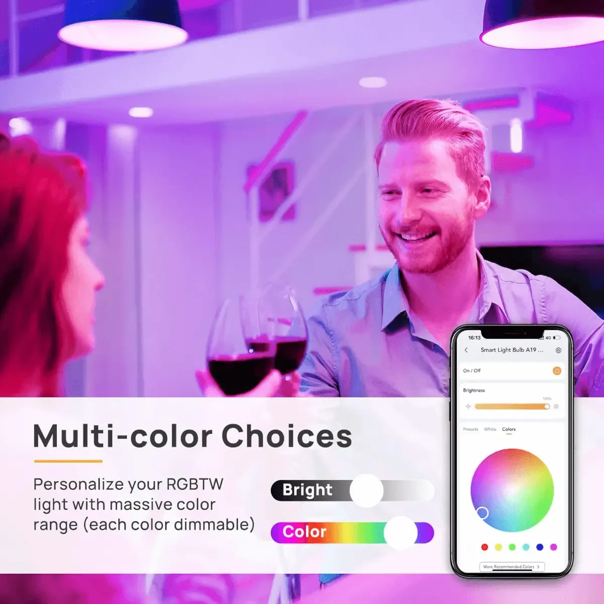 Linkind BR30 Smart Wi-Fi Light Bulbs - Image 7