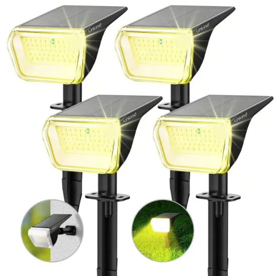 Linkind SP004 Outdoor Solar Spotlights (800lm, 60LEDs, 110° Beam angle, IP67 Waterproof) - Image 12