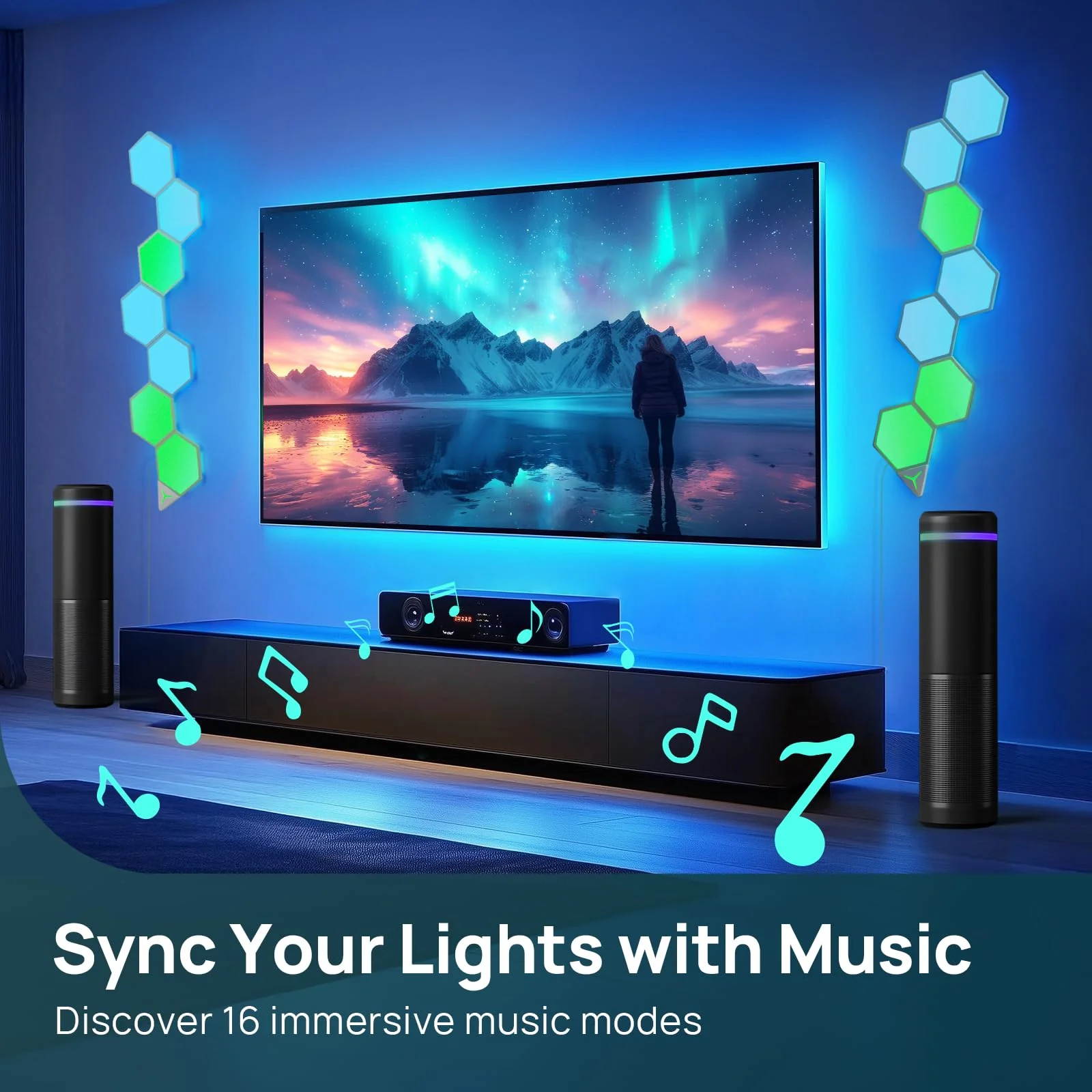 Linkind EP6 Smart Hexagon Panels - Image 3