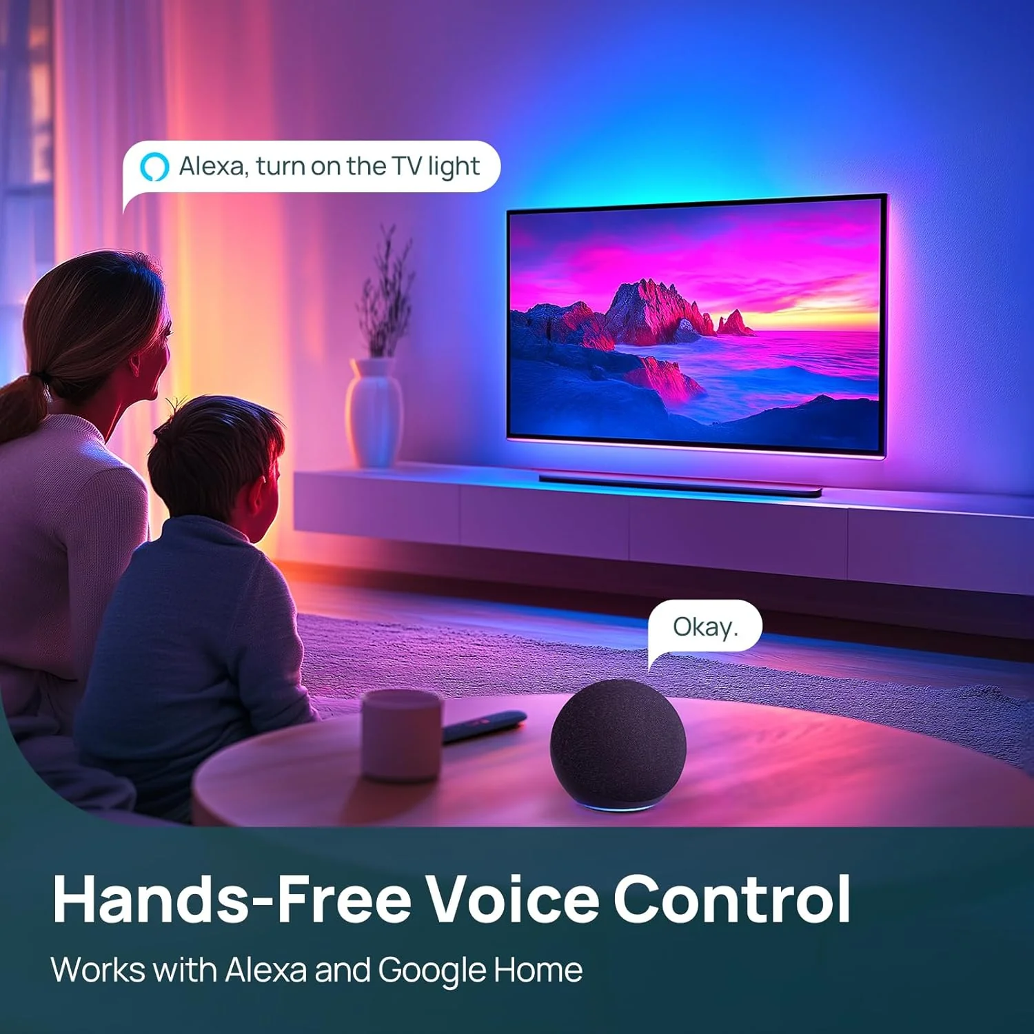 Linkind ET6 Smart TV Backlights with HDMI 2.0 Sync Box - Image 8