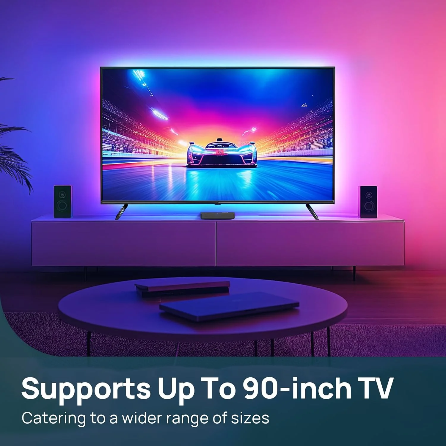 Linkind ET6 Smart TV Backlights with HDMI 2.0 Sync Box - Image 9