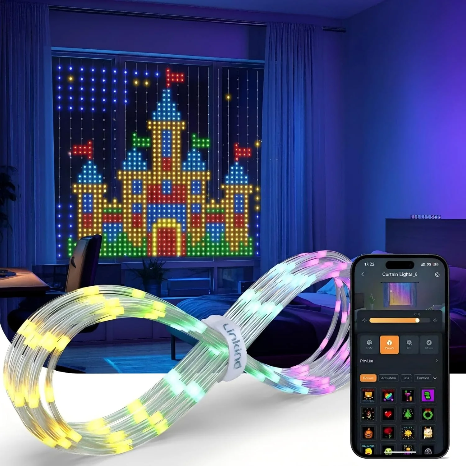 Linkind HC5C Smart Curtain Lights - Image 10