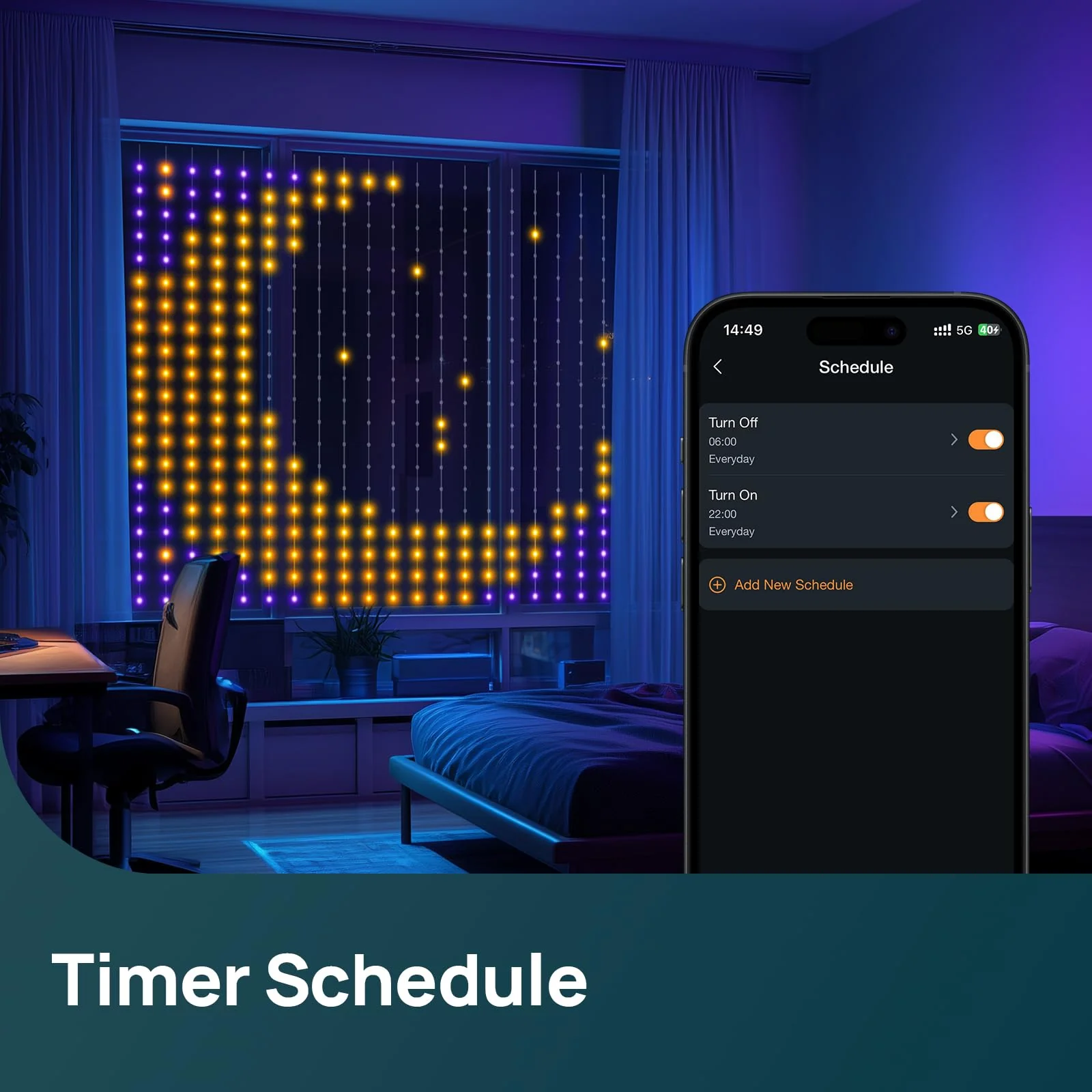 Linkind HC5C Smart Curtain Lights - Image 7