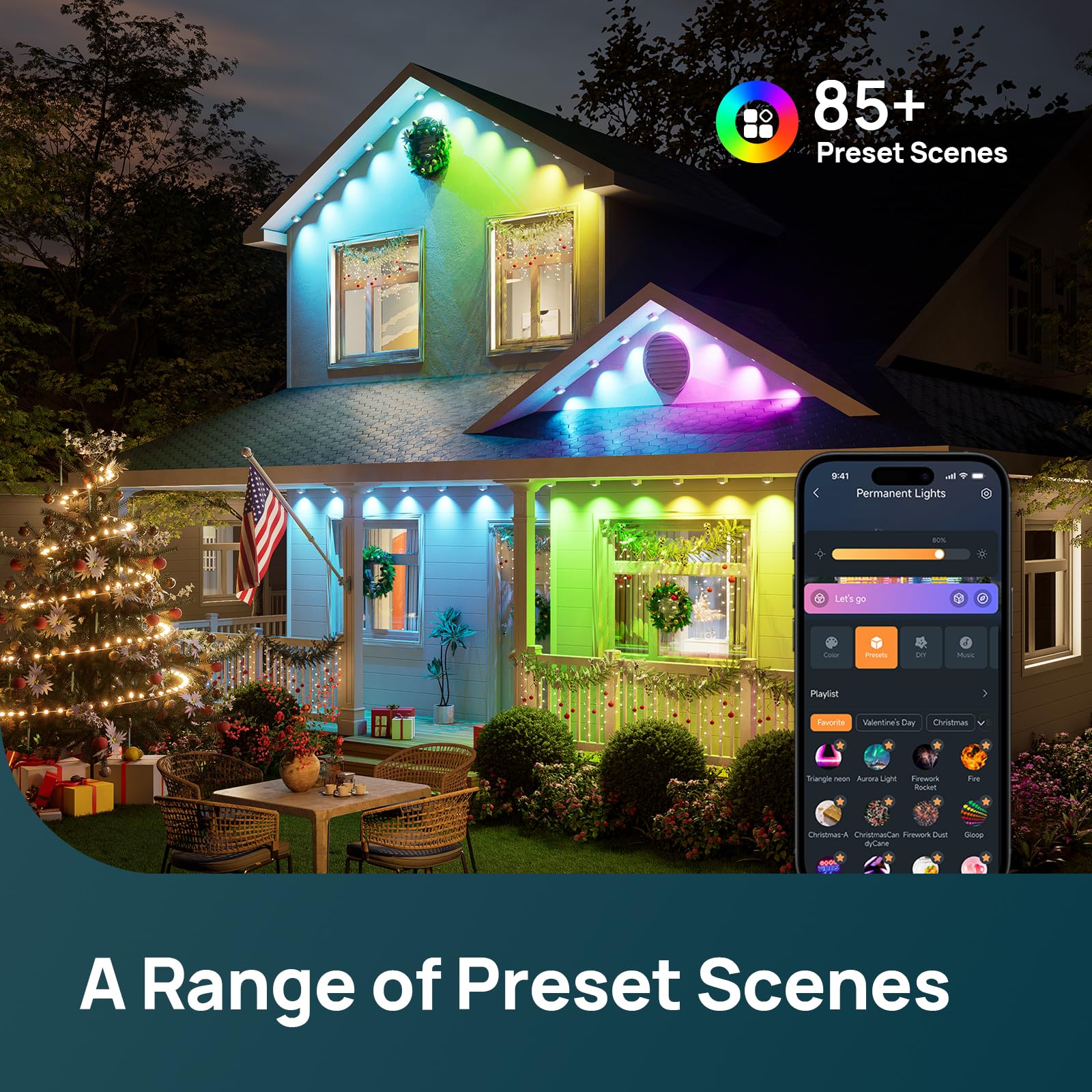 Linkind Smart Permanent Outdoor Lights 100ft - Image 4