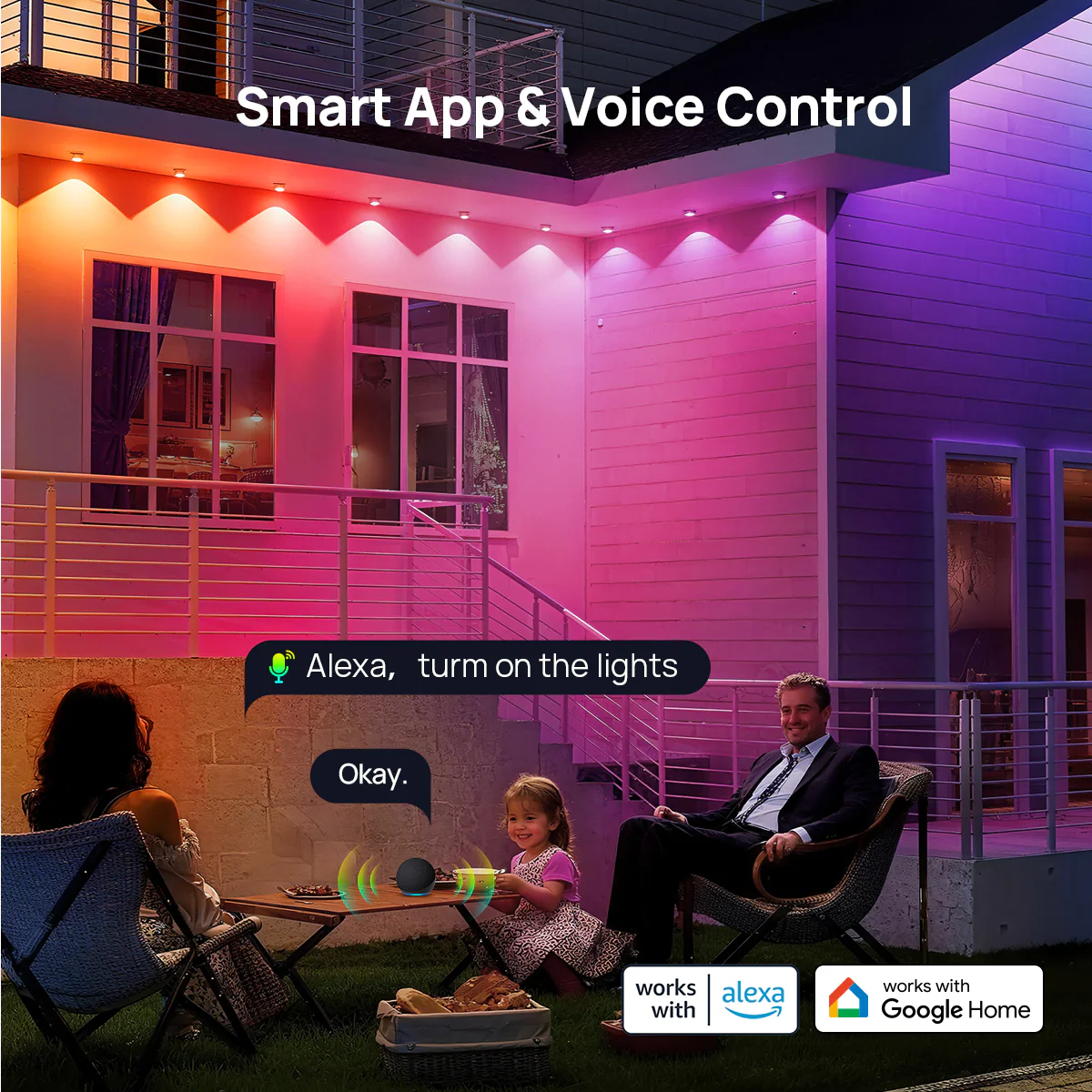 Linkind Smart Permanent Outdoor Lights 100ft - Image 6