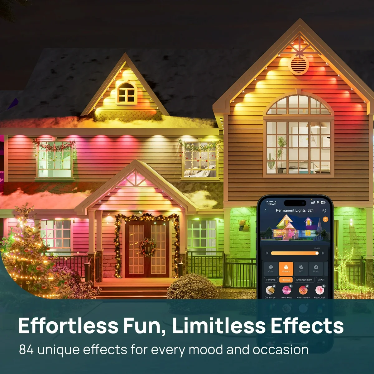 Linkind Smart Permanent Outdoor Lights 100ft - Image 8