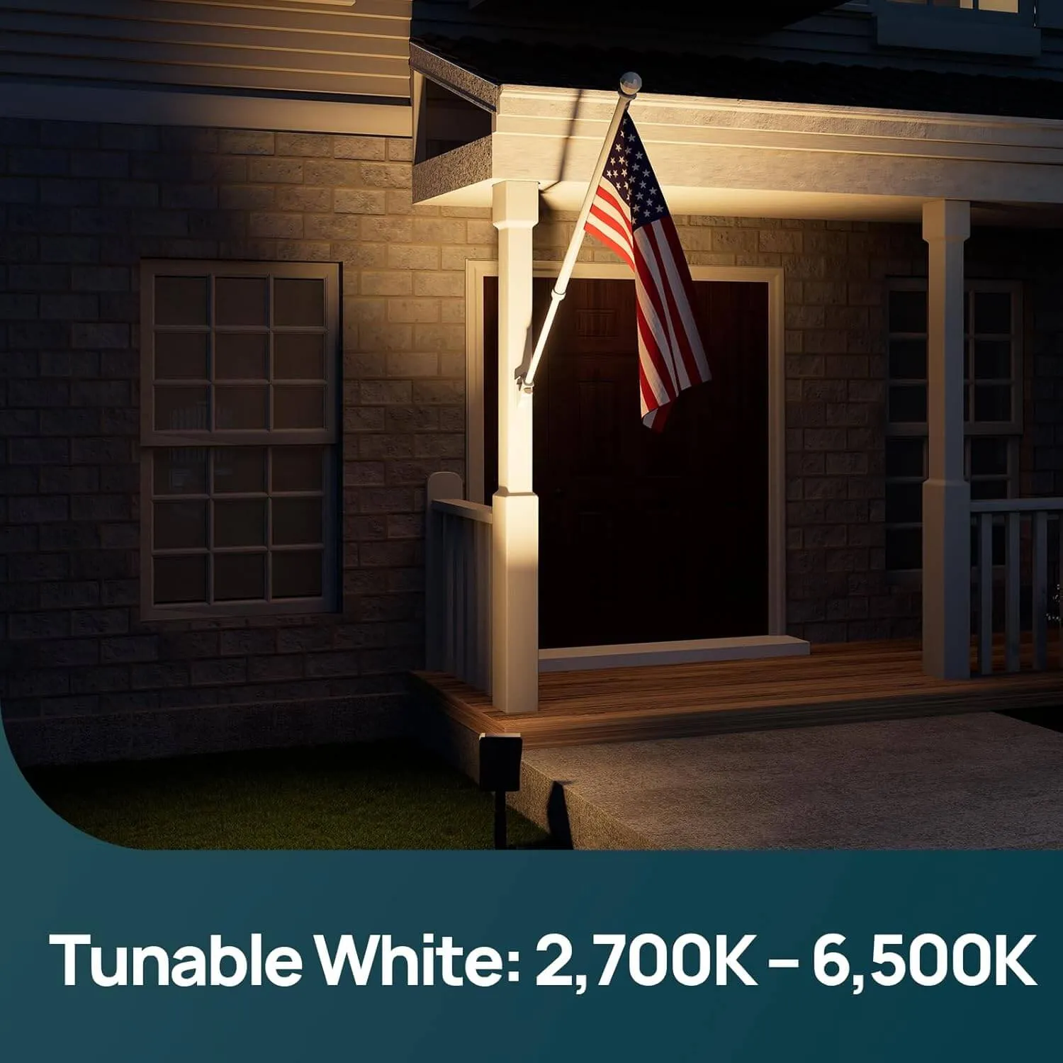 Linkind SL5C Smart Outdoor Solar Spotlight (150lm, App&Voice Control, 16 Million Color, IP67 Waterproof) - Image 10