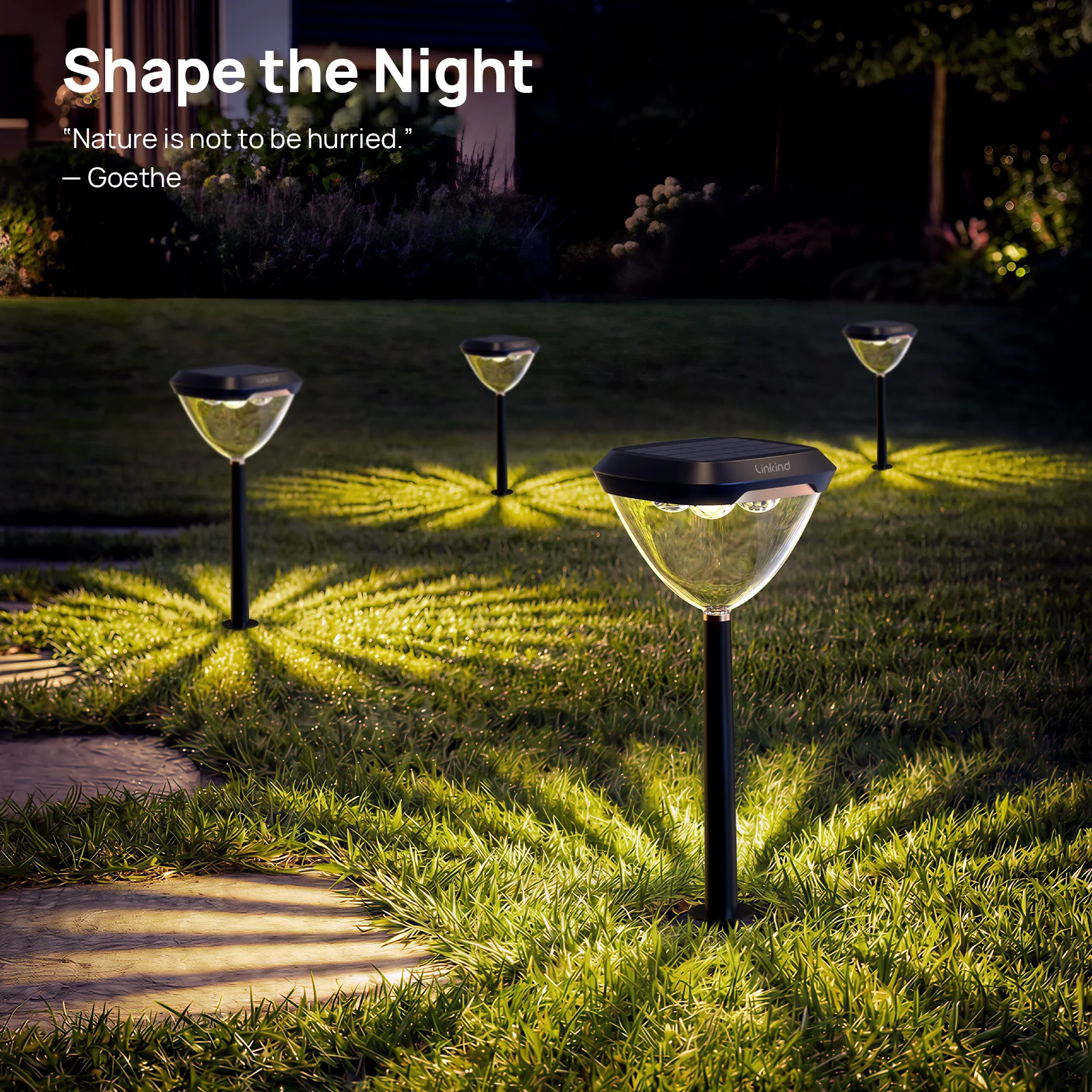 Linkind SP6 Smart Solar Pathway Lights,Engineered for Long-Term Outdoor Performance(5 Built-in Light Patterns, App&Voice Control, 16 Million Color, IP67 Waterproof) - Image 6