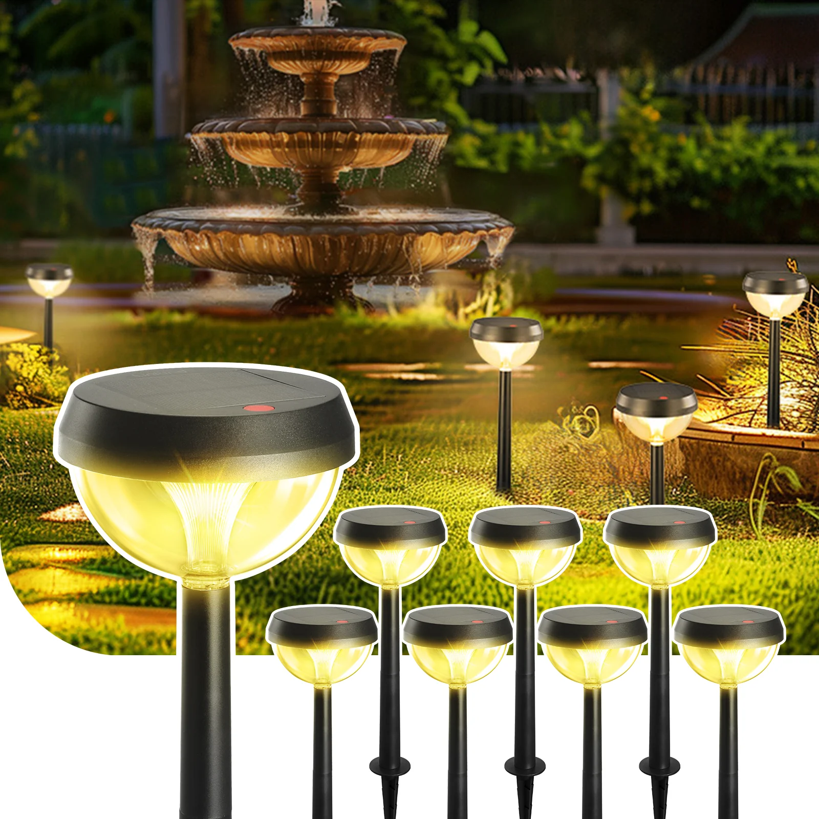 Linkind SP3 Solar Pathway Lights (200lm, Auto On/Off, IP54 Waterproof) - Image 13