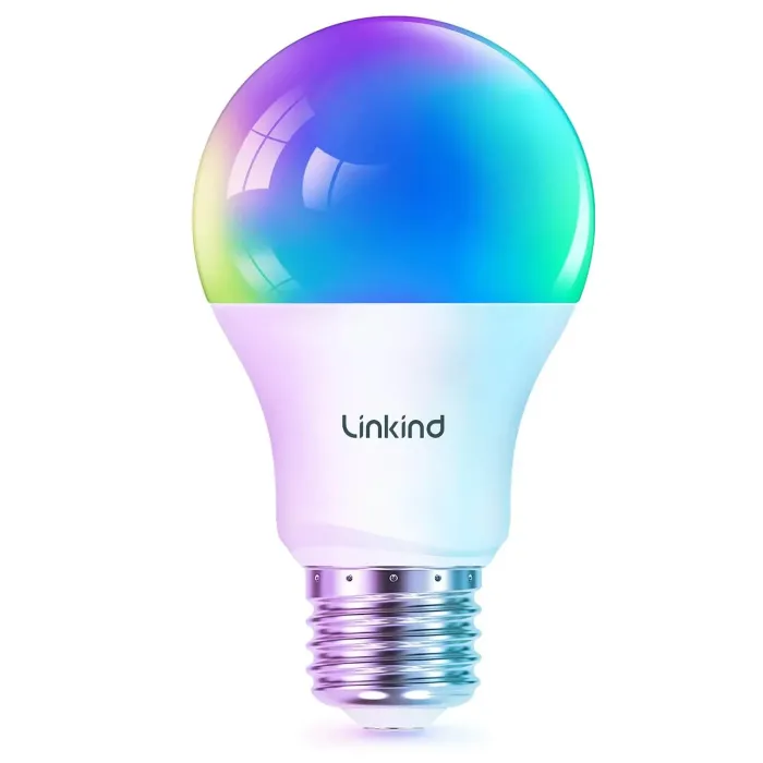 Linkind A19 Wi-Fi RGBTW Smart Light Bulbs - Image 10